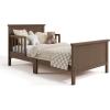 imageGraco Bailey Toddler Bed Pebble Gray  GREENGUARD Gold Certified Fits Standard FullSize Crib ampamp Toddler Mattress Toddler Safety Guardrails Included Complete Design with Solid Headboard FootboardHazelnut