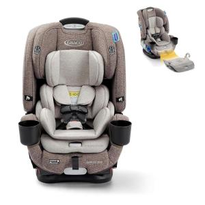 imageGraco 4Ever DLX Grad 5in1 Convertible Car Seat Hancock  Versatile Comfortable and Safe for Babies through PreteensHancock