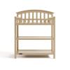 imageGraco Changing Table with WaterResistant Changing Pad White  GREENGUARD Gold Certified Multi Storage Nursery Changing Table for Infants and BabiesDriftwood