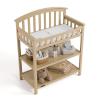 imageGraco Changing Table with WaterResistant Changing Pad White  GREENGUARD Gold Certified Multi Storage Nursery Changing Table for Infants and BabiesDriftwood