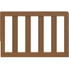 imageGraco Storkcraft Toddler Safety Guardrail with Slats White  GREENGUARD Gold Certified Converts Compatible Storkcraft Crib to Toddler Bed Each Guardrail Sold IndividuallyHazelnut