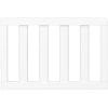 imageGraco Storkcraft Toddler Safety Guardrail with Slats White  GREENGUARD Gold Certified Converts Compatible Storkcraft Crib to Toddler Bed Each Guardrail Sold IndividuallyWhite