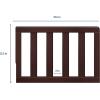 imageGraco Storkcraft Toddler Safety Guardrail with Slats White  GREENGUARD Gold Certified Converts Compatible Storkcraft Crib to Toddler Bed Each Guardrail Sold IndividuallyEspresso