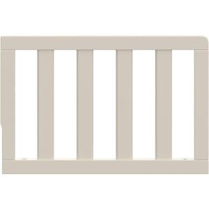 imageGraco Storkcraft Toddler Safety Guardrail with Slats White  GREENGUARD Gold Certified Converts Compatible Storkcraft Crib to Toddler Bed Each Guardrail Sold IndividuallyFrosted Oat