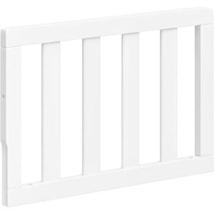 imageGraco Storkcraft Toddler Safety Guardrail with Slats White  GREENGUARD Gold Certified Converts Compatible Storkcraft Crib to Toddler Bed Each Guardrail Sold IndividuallyWhite