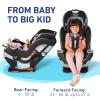 imageGraco Extend2Fit 3in1 Car Seat Grey Booster Car Seat ConvertibleKenzie