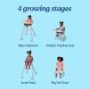 imageGraco Ready2Dine 4in1 Highchair 4 Growing Stages  Baby High Chair Toddler Feeding Seat Youth Stool and Big Kid Seat Walker