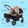 imageGraco Ready2Roll Stroller Wagon  AllTerrain Stroller Wagon for 2 Kids Compact Folding Wagon Accepts Infant Car Seats
