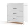 imageGraco Classic 6Drawer Dresser Hazelnut  GREENGUARD Gold Certified Premium Wood Double Dresser for Bedroom Classic Design with Interlocking Drawer System ampamp PreInstalled TracksWhite