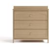 imageGraco Olivia 3 Drawer Changing Table Dresser Driftwood  GREENGUARD Gold Certified Baby Dresser with Changing Table Top Includes Interlocking Drawer SystemDriftwood