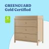imageGraco Olivia 3 Drawer Changing Table Dresser Driftwood  GREENGUARD Gold Certified Baby Dresser with Changing Table Top Includes Interlocking Drawer SystemDriftwood