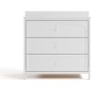 imageGraco Olivia 3 Drawer Changing Table Dresser Driftwood  GREENGUARD Gold Certified Baby Dresser with Changing Table Top Includes Interlocking Drawer SystemWhite
