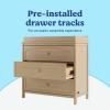imageGraco Olivia 3 Drawer Changing Table Dresser Driftwood  GREENGUARD Gold Certified Baby Dresser with Changing Table Top Includes Interlocking Drawer SystemDriftwood