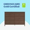 imageGraco Olivia 3 Drawer Changing Table Dresser Driftwood  GREENGUARD Gold Certified Baby Dresser with Changing Table Top Includes Interlocking Drawer SystemHazelnut