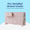 imageGraco ReadwithMe 3 Drawer Chest with Bookshelves and Removable Changing Topper White with Driftwood  GREENGUARD Gold Certified Nursery ampamp Kids Bedroom Wood Chest with Spacious StorageBlush With Driftwood