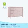 imageGraco Sasha 6 Drawer Dresser White  GREENGUARD Gold Certified Wood Storage for Nursery or Kids Room Safe Interlocking Drawer System ampamp Easy Assembly with PreInstalled TracksBlush
