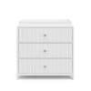 imageGraco Teddi 6 Drawer Double Dresser Olive  GREENGUARD Gold Certified Interlocking Drawer System PreInstalled Drawer Tracks Includes Two Sets of Knobs for PersonalizationWhite