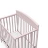 imageGraco Benton 4in1 Convertible Mini Crib with Bonus Crib Mattress White  GREENGUARD Gold Certified 275Inch Mattress Included Baby Crib Converts to Twin Bed Ideal for Small SpacesBlush