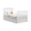 imageGraco Benton 4in1 Convertible Mini Crib with Bonus Crib Mattress White  GREENGUARD Gold Certified 275Inch Mattress Included Baby Crib Converts to Twin Bed Ideal for Small SpacesWhite