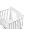 imageGraco Benton 4in1 Convertible Mini Crib with Bonus Crib Mattress White  GREENGUARD Gold Certified 275Inch Mattress Included Baby Crib Converts to Twin Bed Ideal for Small SpacesWhite