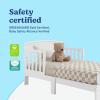 imageGraco Benton Toddler Bed Blush  GREENGUARD Gold Certified Baby Safety Alliance Verified with Safety Toddler Guardrails Fits Standard Crib Mattress Easy Assembly Kids Transition BedWhite