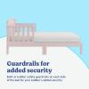 imageGraco Benton Toddler Bed Blush  GREENGUARD Gold Certified Baby Safety Alliance Verified with Safety Toddler Guardrails Fits Standard Crib Mattress Easy Assembly Kids Transition BedBlush