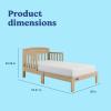 imageGraco Benton Toddler Bed Blush  GREENGUARD Gold Certified Baby Safety Alliance Verified with Safety Toddler Guardrails Fits Standard Crib Mattress Easy Assembly Kids Transition BedDriftwood