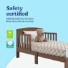imageGraco Benton Toddler Bed Blush  GREENGUARD Gold Certified Baby Safety Alliance Verified with Safety Toddler Guardrails Fits Standard Crib Mattress Easy Assembly Kids Transition BedHazelnut