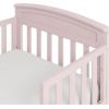 imageGraco Benton Toddler Bed Blush  GREENGUARD Gold Certified Baby Safety Alliance Verified with Safety Toddler Guardrails Fits Standard Crib Mattress Easy Assembly Kids Transition BedBlush