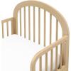 imageGraco Olivia Toddler Bed Driftwood  GREENGUARD Gold Certified Includes Toddler Safety Guardrails Fits Standard Crib ampamp Toddler Mattress Stylish Arched DesignDriftwood