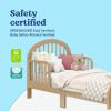 imageGraco Olivia Toddler Bed Driftwood  GREENGUARD Gold Certified Includes Toddler Safety Guardrails Fits Standard Crib ampamp Toddler Mattress Stylish Arched DesignDriftwood