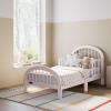 imageGraco Olivia Toddler Bed Driftwood  GREENGUARD Gold Certified Includes Toddler Safety Guardrails Fits Standard Crib ampamp Toddler Mattress Stylish Arched DesignBlush