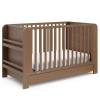 imageGraco ReadwithMe 4in1 Convertible Crib with Drawer Olive with Driftwood  GREENGUARD Gold Certified Converts to Toddler Bed Daybed and Functional BookshelvesHazelnut