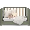 imageGraco ReadwithMe 4in1 Convertible Crib with Drawer Olive with Driftwood  GREENGUARD Gold Certified Converts to Toddler Bed Daybed and Functional BookshelvesOlive With Driftwood