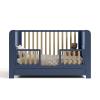 imageGraco ReadwithMe 4in1 Convertible Crib with Drawer Olive with Driftwood  GREENGUARD Gold Certified Converts to Toddler Bed Daybed and Functional BookshelvesMidnight Blue With Driftwood