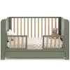imageGraco ReadwithMe 4in1 Convertible Crib with Drawer Olive with Driftwood  GREENGUARD Gold Certified Converts to Toddler Bed Daybed and Functional BookshelvesOlive With Driftwood