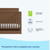 imageGraco Sasha 5in1 Convertible Crib with Drawer Frosted Oat  GREENGUARD Gold Certified Wood Crib Converts to Toddler Bed Daybed FullSize Bed Stylish Classic DesignHazelnut