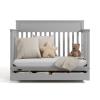 imageGraco Shiloh 5in1 Convertible Crib ampamp Changer with Drawer Driftwood  GREENGUARD Gold Certified Baby Crib Crafted from Wood Converts to Toddler Bed Daybed and FullSize BedPebble Gray