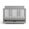 imageGraco Shiloh 5in1 Convertible Crib ampamp Changer with Drawer Driftwood  GREENGUARD Gold Certified Baby Crib Crafted from Wood Converts to Toddler Bed Daybed and FullSize BedPebble Gray