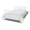 imageGraco Solano 4in1 Convertible Crib with Drawer Pebble Gray  GREENGUARD Gold Certified Includes FullSize Nursery Storage DrawerWhite
