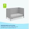 imageGraco Theo 3in1 Convertible Baby Crib White  GREENGUARD Gold Certified Converts to Toddler Bed ampamp Daybed Fits Standard FullSize Baby Crib Mattress 4 Adjustable Mattress HeightsPebble Gray
