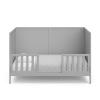 imageGraco Theo 3in1 Convertible Baby Crib White  GREENGUARD Gold Certified Converts to Toddler Bed ampamp Daybed Fits Standard FullSize Baby Crib Mattress 4 Adjustable Mattress HeightsPebble Gray