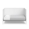imageGraco Theo 3in1 Convertible Baby Crib White  GREENGUARD Gold Certified Converts to Toddler Bed ampamp Daybed Fits Standard FullSize Baby Crib Mattress 4 Adjustable Mattress HeightsWhite