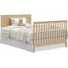imageGraco Tristan 5in1 Convertible Crib with Drawer Frosted Oat  GREENGUARD Gold Certified Fits Standard Crib Mattress Premium Handle Converts to Toddler Bed Daybed and FullSize BedDriftwood