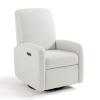 imageGraco Bellwood Power Recliner Swivel Glider Ivory Basketweave  Electronic Power Recliner for Nursery Includes DualUSB Charging Port for USBA ampamp USBC Glider Rocking Chair with Full ReclineIvory