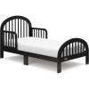 imageGraco Olivia Toddler Bed Driftwood  GREENGUARD Gold Certified Includes Toddler Safety Guardrails Fits Standard Crib ampamp Toddler Mattress Stylish Arched DesignBlack