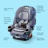 imageGraco 4Ever DLX SnugLock 4 in 1 Car Seat  Infant to Toddler Car Seat Featuring EasyInstall SnugLock Technology LeilaMaddox 20