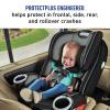 imageGraco 4Ever DLX SnugLock 4 in 1 Car Seat  Infant to Toddler Car Seat Featuring EasyInstall SnugLock Technology LeilaZagg