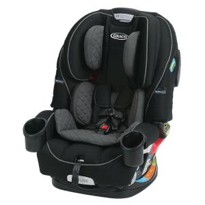 imageGraco 4Ever DLX SnugLock 4 in 1 Car Seat  Infant to Toddler Car Seat Featuring EasyInstall SnugLock Technology LeilaIon
