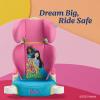 imageBarbie x Graco Turbobooster 20 High Back Booster Seat Belt Positioning Booster Car Seat for Big KidsBarbie